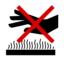 Pictograms aem do not touch hot surface icon 64x64