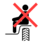 Pictograms aem no riders icon 64x64
