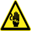 Pictograms hazard signs icon 64x64