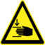 Pictograms hazard signs icon 64x64