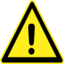 Pictograms hazard signs icon 64x64