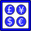 Pictograms money exchange icon 64x64