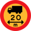 Pictograms road signs truck sign icon 64x64