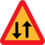 Pictograms road signs arrowup arrowdown directional sign icon 64x64