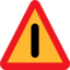 Pictograms road signs other dangers sign icon 64x64