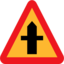 Pictograms road signs roadlayout sign icon 64x64