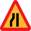 Pictograms road signs roadlayout sign icon 64x64