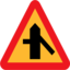Pictograms road signs roadlayout sign icon 64x64