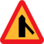 Pictograms road signs roadlayout sign icon 64x64