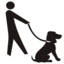 Pictographs dog walk icon 64x64