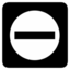 Pictographs no entry inv icon 64x64
