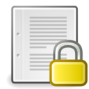 Application pgp encrypted icon