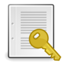 Application pgp keys icon