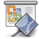 Application vnd ms powerpoint presentation macroenabled icon