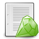 Application emerald icon