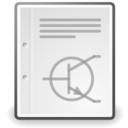 Application geda symbol icon