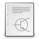 Application geda symbol icon