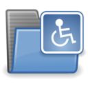 Folder accessibility icon
