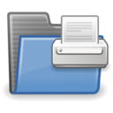Folder print icon