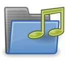 Folder sound icon