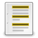 Text changelog icon