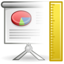 Office presentation template icon