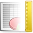 Office spreadsheet template icon