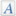 Font generic icon 16x16