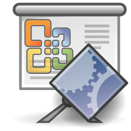 Application vnd ms powerpoint presentation macroenabled icon 256x256