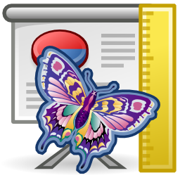 Application vnd sun xml impress template icon 256x256