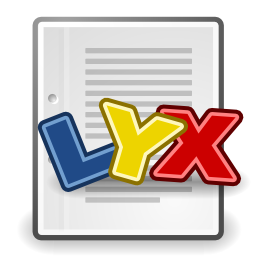Application lyx icon 256x256