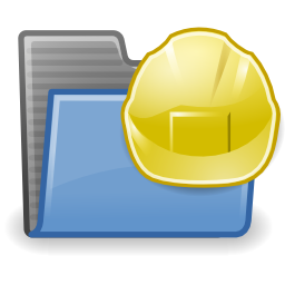 Folder development icon 256x256