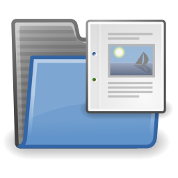 Folder document icon 256x256