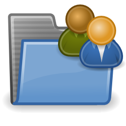 Folder user icon 256x256