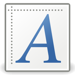 Font generic icon 256x256