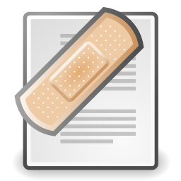 Text patch icon 256x256