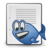 Application bluefish project icon 48x48