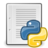 Text python icon 48x48
