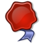 Application certificate icon 64x64