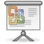 Application vnd openxmlformats officedocument presentationml presentation icon 64x64