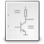 Application geda schematic icon 64x64