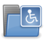 Folder accessibility icon 64x64