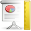 Office presentation template icon 64x64