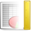 Office spreadsheet template icon 64x64