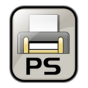 Application postscript icon 128x128