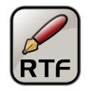 Application rtf icon