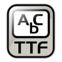 Application font ttf icon