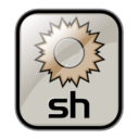 Application shellscript icon