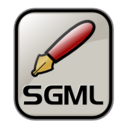 Text sgml icon