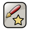 Text credits icon